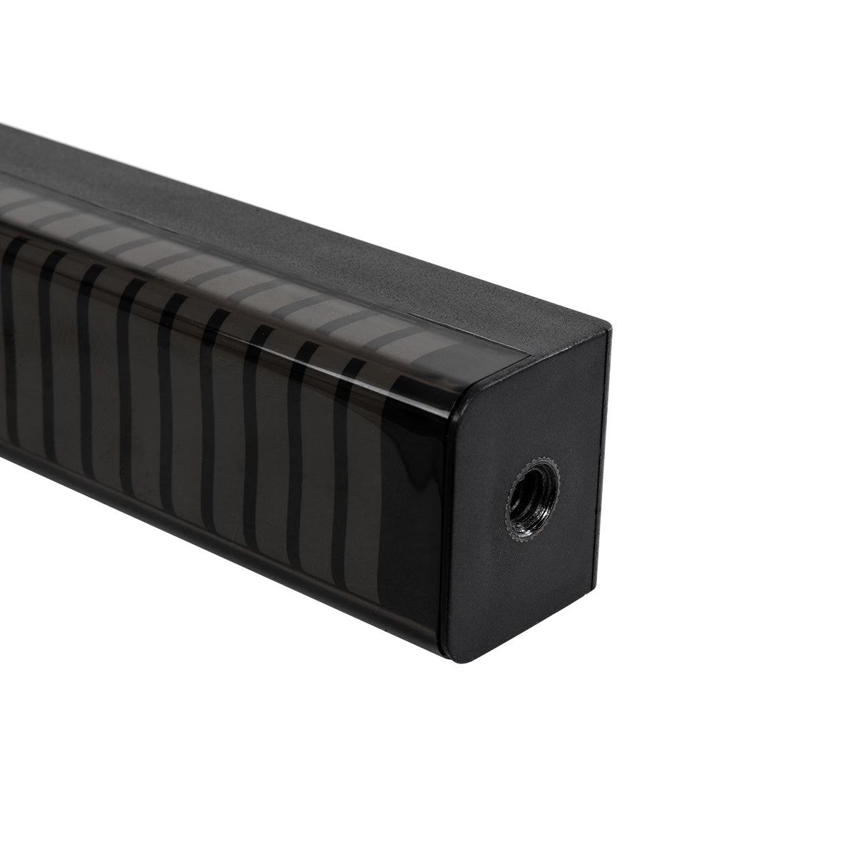 GloboStar® DIGICOLUMN 90761 Μοντέρνο Επιτραπέζιο Φωτιστικό Γραφείου Rhythm Music Bar LED 8W 640lm 90° DC 5V με USB 2.0 IP20 - Εναλλαγή Φωτισμού μέσω Τηλεχειριστηρίου - Πολύχρωμο RGB - Dimmable - Μαύρο - Μ2.3 x Π2.5 x Υ19cm - 2 Χρόνια Εγγύηση - ledmania.gr