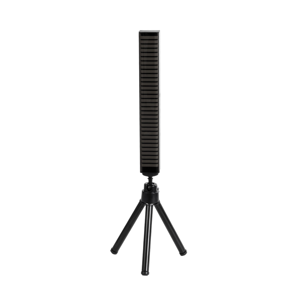 GloboStar® DIGICOLUMN 90761 Μοντέρνο Επιτραπέζιο Φωτιστικό Γραφείου Rhythm Music Bar LED 8W 640lm 90° DC 5V με USB 2.0 IP20 - Εναλλαγή Φωτισμού μέσω Τηλεχειριστηρίου - Πολύχρωμο RGB - Dimmable - Μαύρο - Μ2.3 x Π2.5 x Υ19cm - 2 Χρόνια Εγγύηση - ledmania.gr