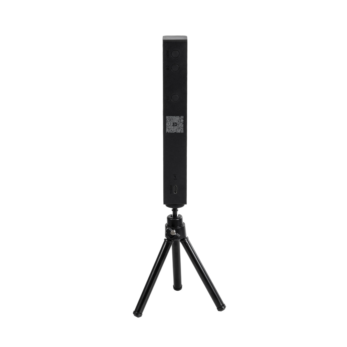 GloboStar® DIGICOLUMN 90761 Μοντέρνο Επιτραπέζιο Φωτιστικό Γραφείου Rhythm Music Bar LED 8W 640lm 90° DC 5V με USB 2.0 IP20 - Εναλλαγή Φωτισμού μέσω Τηλεχειριστηρίου - Πολύχρωμο RGB - Dimmable - Μαύρο - Μ2.3 x Π2.5 x Υ19cm - 2 Χρόνια Εγγύηση - ledmania.gr