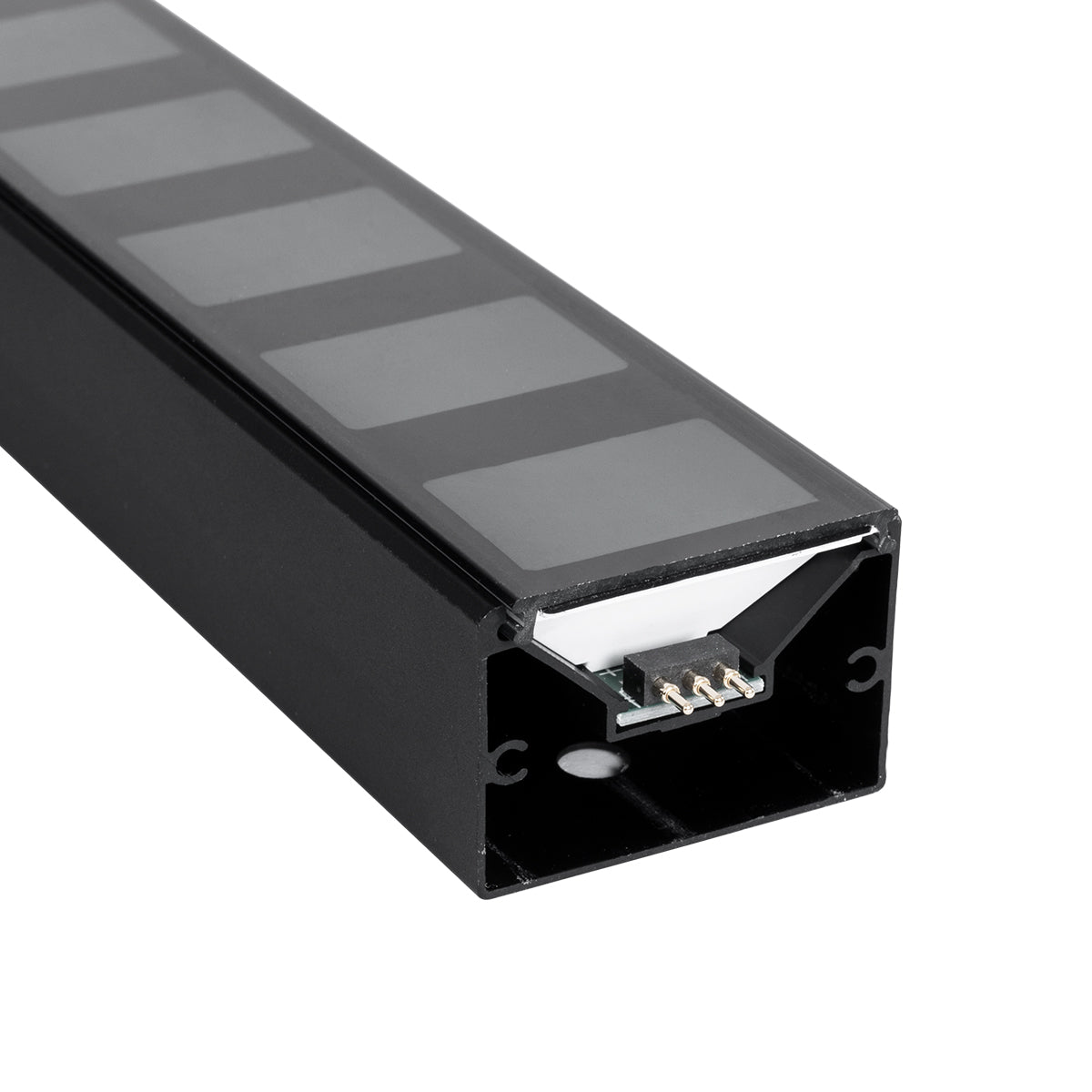 GloboStar® DIGICOLUMN 90762 Μοντέρνο Επιδαπέδιο Φωτιστικό Γραφείου Rhythm Music Bar LED 12W 960lm 90° DC 5V με USB 2.0 IP20 - Εναλλαγή Φωτισμού μέσω Τηλεχειριστηρίου - Πολύχρωμο RGB - Dimmable - Μαύρο - Μ3.4 x Π2.5 x Υ122cm - 2 Χρόνια Εγγύηση - ledmania.gr