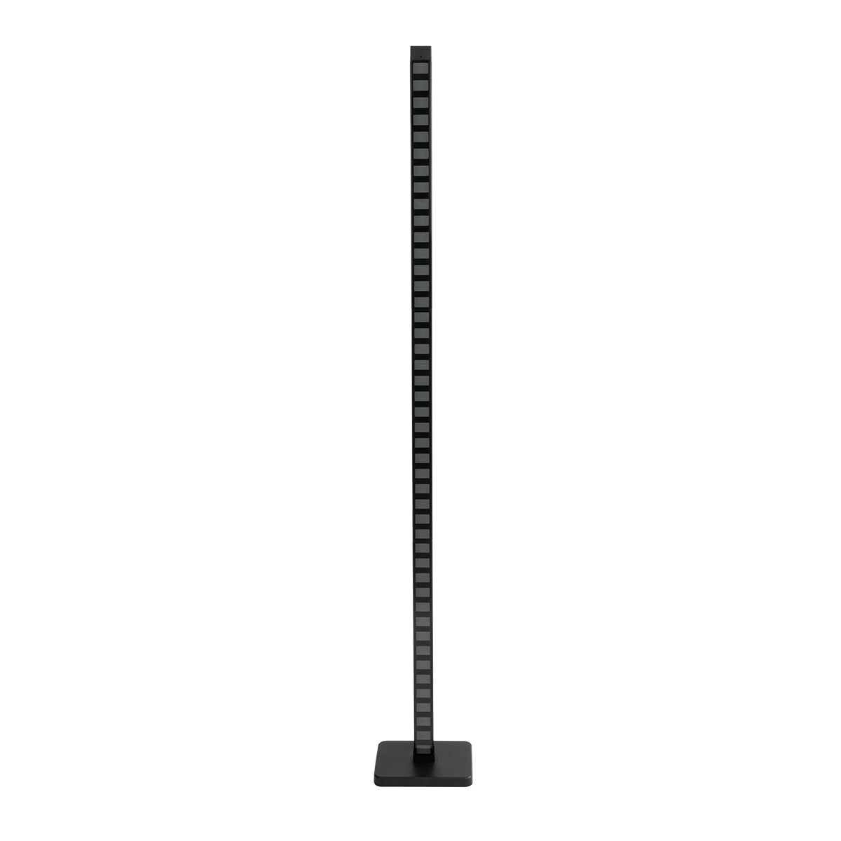GloboStar® DIGICOLUMN 90762 Μοντέρνο Επιδαπέδιο Φωτιστικό Γραφείου Rhythm Music Bar LED 12W 960lm 90° DC 5V με USB 2.0 IP20 - Εναλλαγή Φωτισμού μέσω Τηλεχειριστηρίου - Πολύχρωμο RGB - Dimmable - Μαύρο - Μ3.4 x Π2.5 x Υ122cm - 2 Χρόνια Εγγύηση - ledmania.gr