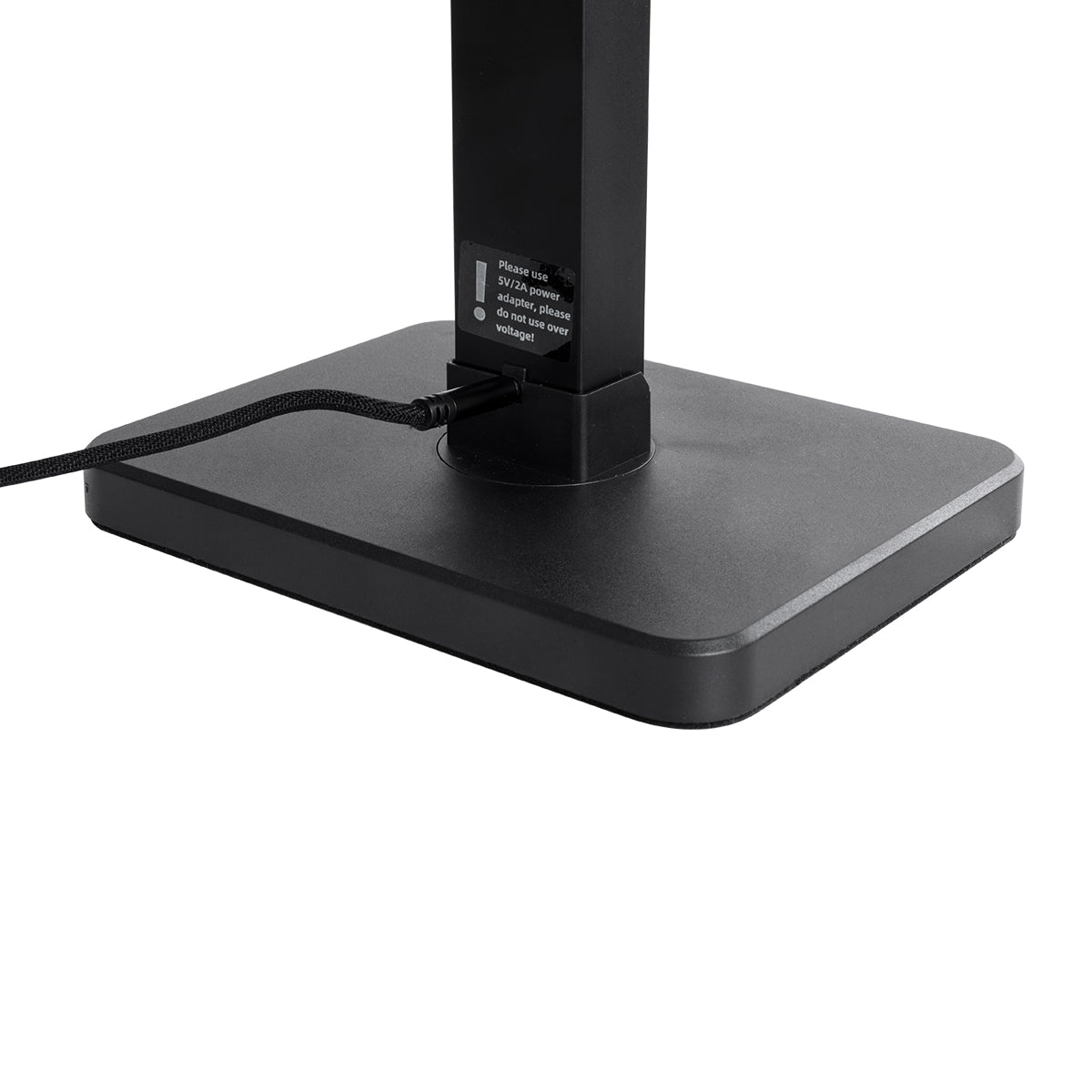 GloboStar® DIGICOLUMN 90762 Μοντέρνο Επιδαπέδιο Φωτιστικό Γραφείου Rhythm Music Bar LED 12W 960lm 90° DC 5V με USB 2.0 IP20 - Εναλλαγή Φωτισμού μέσω Τηλεχειριστηρίου - Πολύχρωμο RGB - Dimmable - Μαύρο - Μ3.4 x Π2.5 x Υ122cm - 2 Χρόνια Εγγύηση - ledmania.gr
