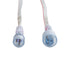 GloboStar® CON-NEONIO 90769 Σετ Αδιάβροχων IP68 Καλωδίων Σύνδεσης για όλες τις NEONIO Digital Neon Flex LED 14.4W/m 12VDC - Διάφανα - Φ1.5 x Μήκος Καλωδίου 15cm - ledmania.gr