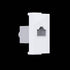 ^ MODYS ΠΡΙΖΑ ΔΙΚΤΥΟΥ ΛΕΥΚΗ 1 ΣΤ. RJ45 CAT.6A ΜΕ ΘΩΡΑΚΙΣΗ IP20 - ledmania.gr