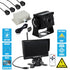 GloboStar® 86033 Έγχρωμη Κάμερα 720p CMOS HD Οπισθοπορείας Αυτοκινήτου-Φορτηγού DC 12-24V 170° με Οθόνη 7" DC 12-24V Night Capture με Parking Lines - Ασύρματο Χειριστήριο και ΚΙΤ Παρκαρίσματος με 4 Αισθητήρες Αδιάβροχο IP65 - ledmania.gr