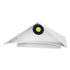 GloboStar® 96503 LED Φωτιστικό Τοίχου Απλίκα STEALTH Αρχιτεκτονικού Φωτισμού Λευκό Αδιάβροχο IP65 10 Watt CREE 1200lm 60° 230V Ψυχρό Λευκό Μ17 x Π7.5 x Υ17cm - ledmania.gr