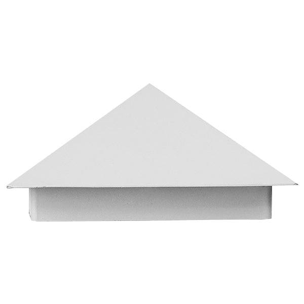 GloboStar® 96503 LED Φωτιστικό Τοίχου Απλίκα STEALTH Αρχιτεκτονικού Φωτισμού Λευκό Αδιάβροχο IP65 10 Watt CREE 1200lm 60° 230V Ψυχρό Λευκό Μ17 x Π7.5 x Υ17cm - ledmania.gr
