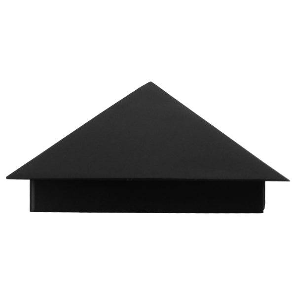 GloboStar® 96506 LED Φωτιστικό Τοίχου Απλίκα STEALTH Αρχιτεκτονικού Φωτισμού Μαύρο Αδιάβροχο IP65 10 Watt CREE 1200lm 60° 230V Ψυχρό Λευκό Μ17 x Π7.5 x Υ17cm - ledmania.gr