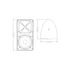 GloboStar® FDB ES108BT 98004 Παθητικά Ηχεία Εγκαταστάσεων - Facilities Speakers Επιτοίχια 300W (600W Peak) (Ζεύγος) Αδιάβροχα IP65 Μαύρα Μ24 x Π28.5 x Υ45cm - ledmania.gr