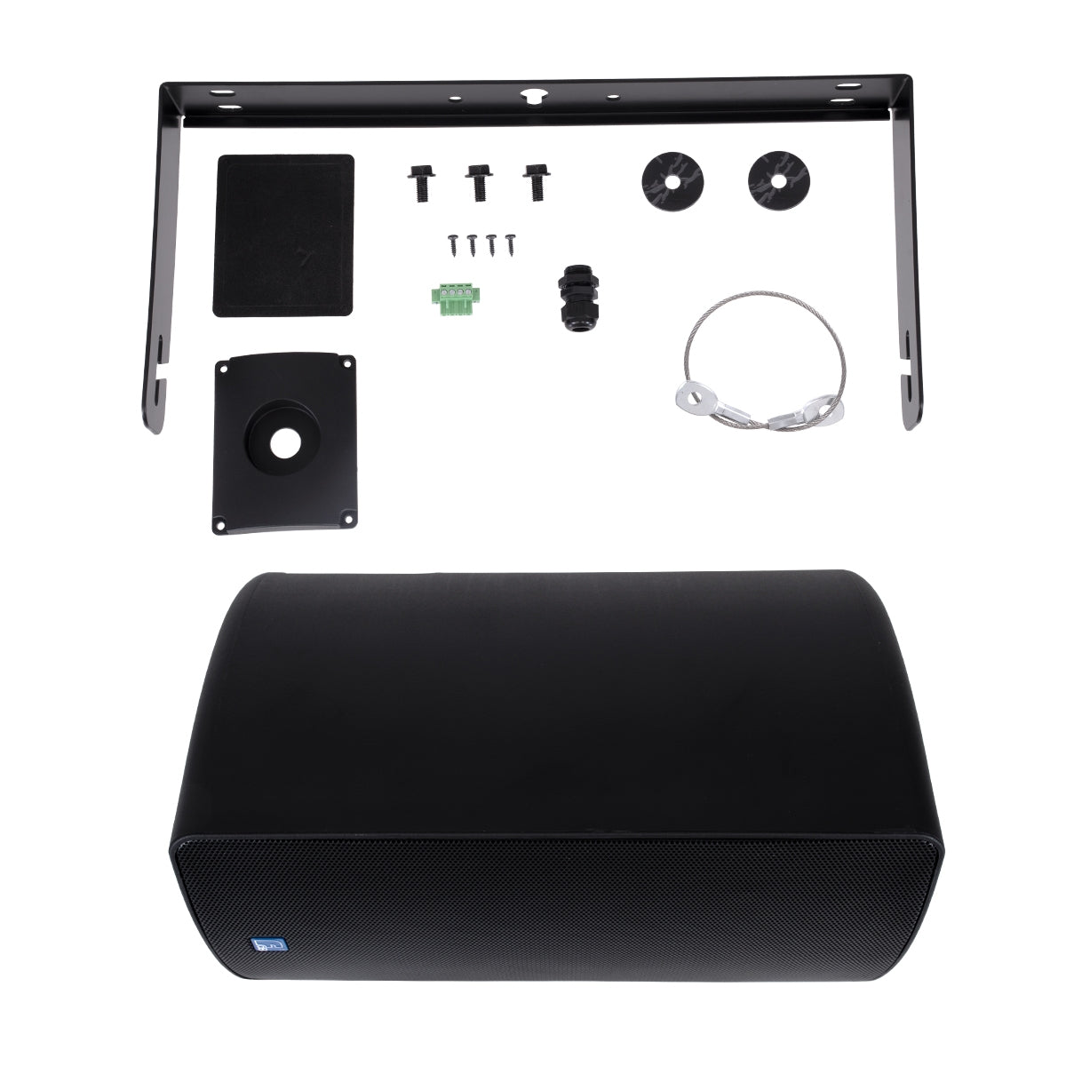 GloboStar® FDB ES108BT 98004 Παθητικά Ηχεία Εγκαταστάσεων - Facilities Speakers Επιτοίχια 300W (600W Peak) (Ζεύγος) Αδιάβροχα IP65 Μαύρα Μ24 x Π28.5 x Υ45cm - ledmania.gr