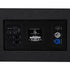 GloboStar® FDB ES110SA 98006 Παθητικό Ηχείο Εγκαταστάσεων Subwoofer - Facilities Subwoofer Δαπέδου 300W (600W Peak) IP20 Μαύρο Μ44.5 x Π36.5 x Υ37.5cm - ledmania.gr