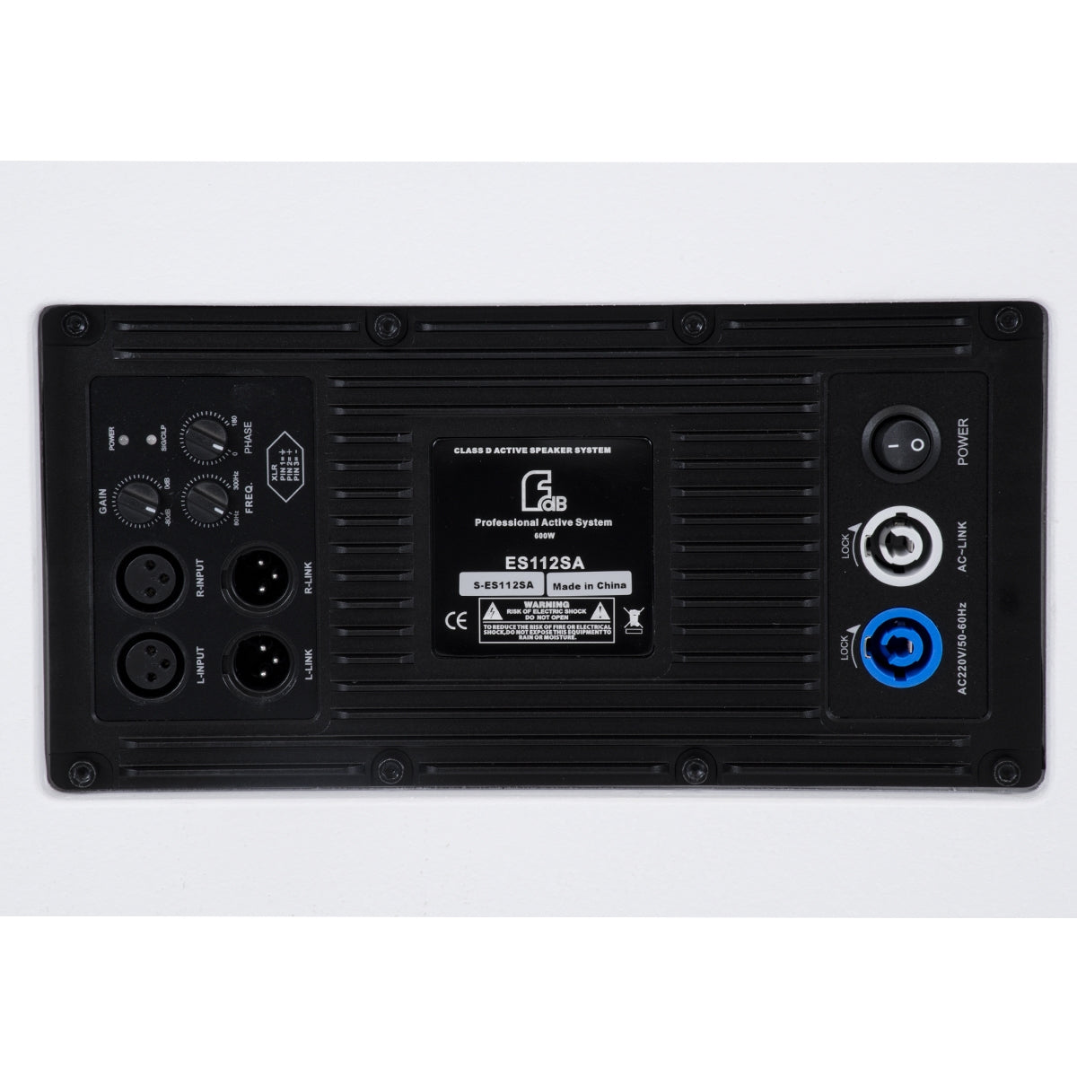 GloboStar® FDB ES112S 98007 Παθητικό Ηχείο Εγκαταστάσεων Subwoofer - Facilities Subwoofer Δαπέδου 700W (1400W Peak) IP20 Λευκό Μ44.5 x Π44.5 x Υ37.5cm - ledmania.gr