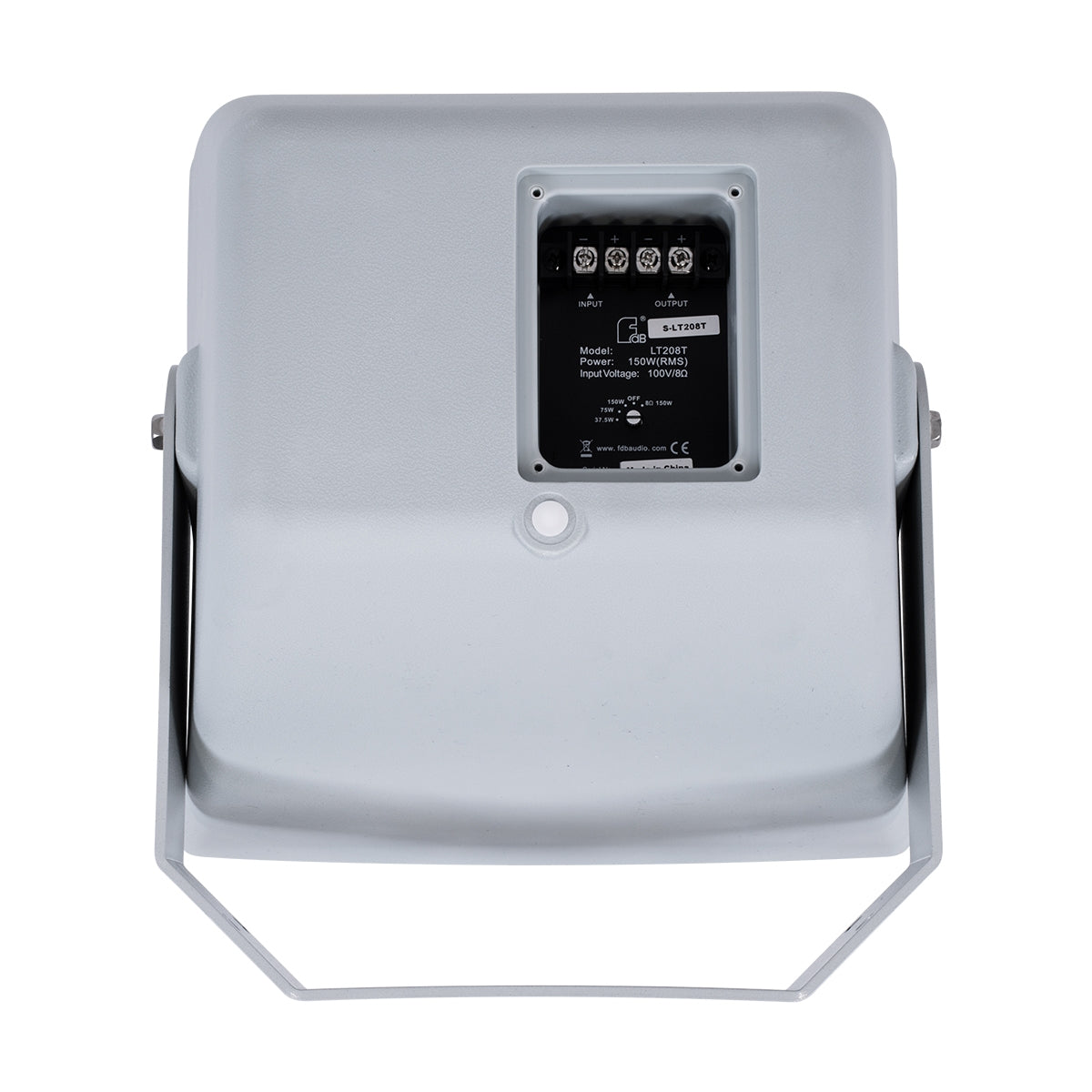 GloboStar® FDB LT208PT 98008 Παθητικό Ηχείο Εγκαταστάσεων - Facilities Speaker Επιτοίχιο 300W (600W Peak) Αδιάβροχο IP56 Λευκό Μ30 x Π28 x Υ32cm - ledmania.gr