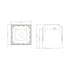 GloboStar® FDB LT208PT 98008 Παθητικό Ηχείο Εγκαταστάσεων - Facilities Speaker Επιτοίχιο 300W (600W Peak) Αδιάβροχο IP56 Λευκό Μ30 x Π28 x Υ32cm - ledmania.gr