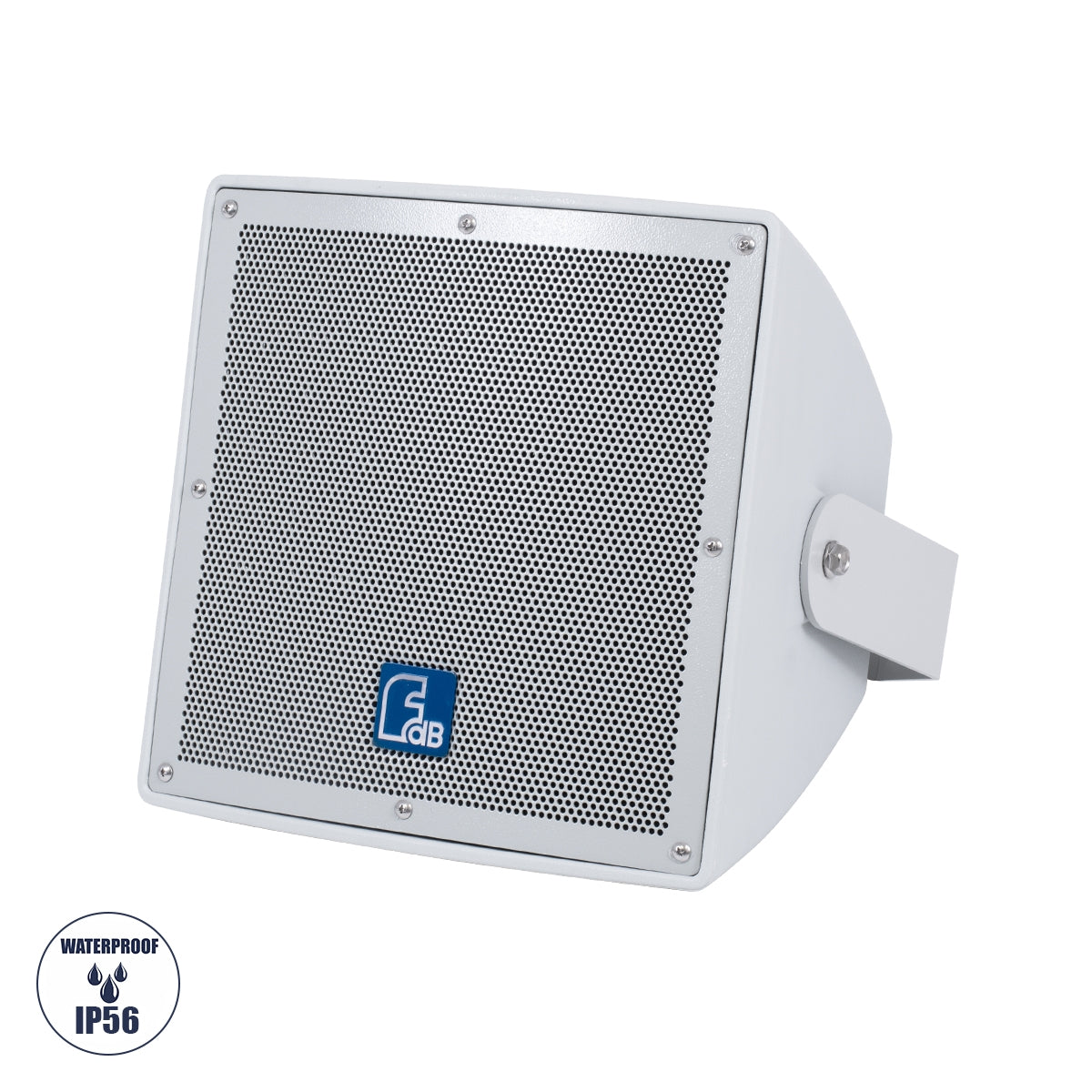 GloboStar® FDB LT208PT 98008 Παθητικό Ηχείο Εγκαταστάσεων - Facilities Speaker Επιτοίχιο 300W (600W Peak) Αδιάβροχο IP56 Λευκό Μ30 x Π28 x Υ32cm - ledmania.gr