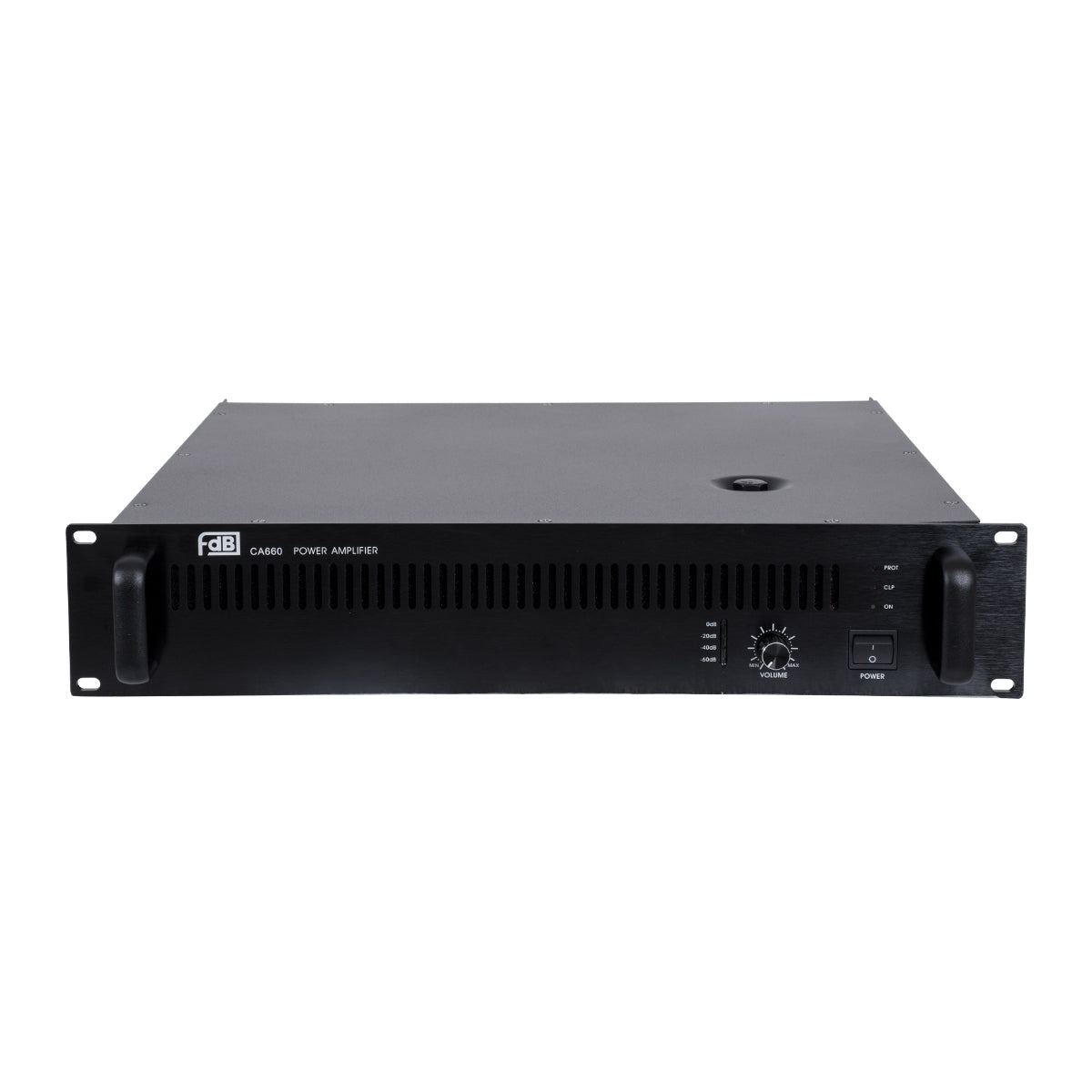 GloboStar® FDB CA660 98015 Power Amplifier - Επαγγελματικός Ενισχυτής Ηχείων Εγκαταστάσεων 100V - Frequency Response 60Hz-20Khz - AC 220V/50-60Hz - 660W/4Ω - IP20 - Μαύρο - Μ48.5 x Π32 x Υ9cm - ledmania.gr