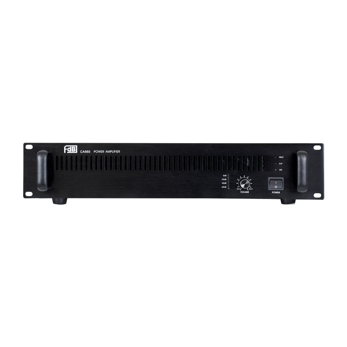 GloboStar® FDB CA660 98015 Power Amplifier - Επαγγελματικός Ενισχυτής Ηχείων Εγκαταστάσεων 100V - Frequency Response 60Hz-20Khz - AC 220V/50-60Hz - 660W/4Ω - IP20 - Μαύρο - Μ48.5 x Π32 x Υ9cm - ledmania.gr