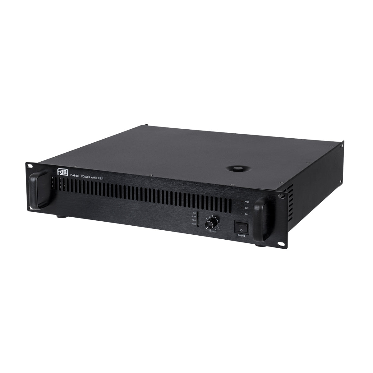 GloboStar® FDB CA660 98015 Power Amplifier - Επαγγελματικός Ενισχυτής Ηχείων Εγκαταστάσεων 100V - Frequency Response 60Hz-20Khz - AC 220V/50-60Hz - 660W/4Ω - IP20 - Μαύρο - Μ48.5 x Π32 x Υ9cm - ledmania.gr