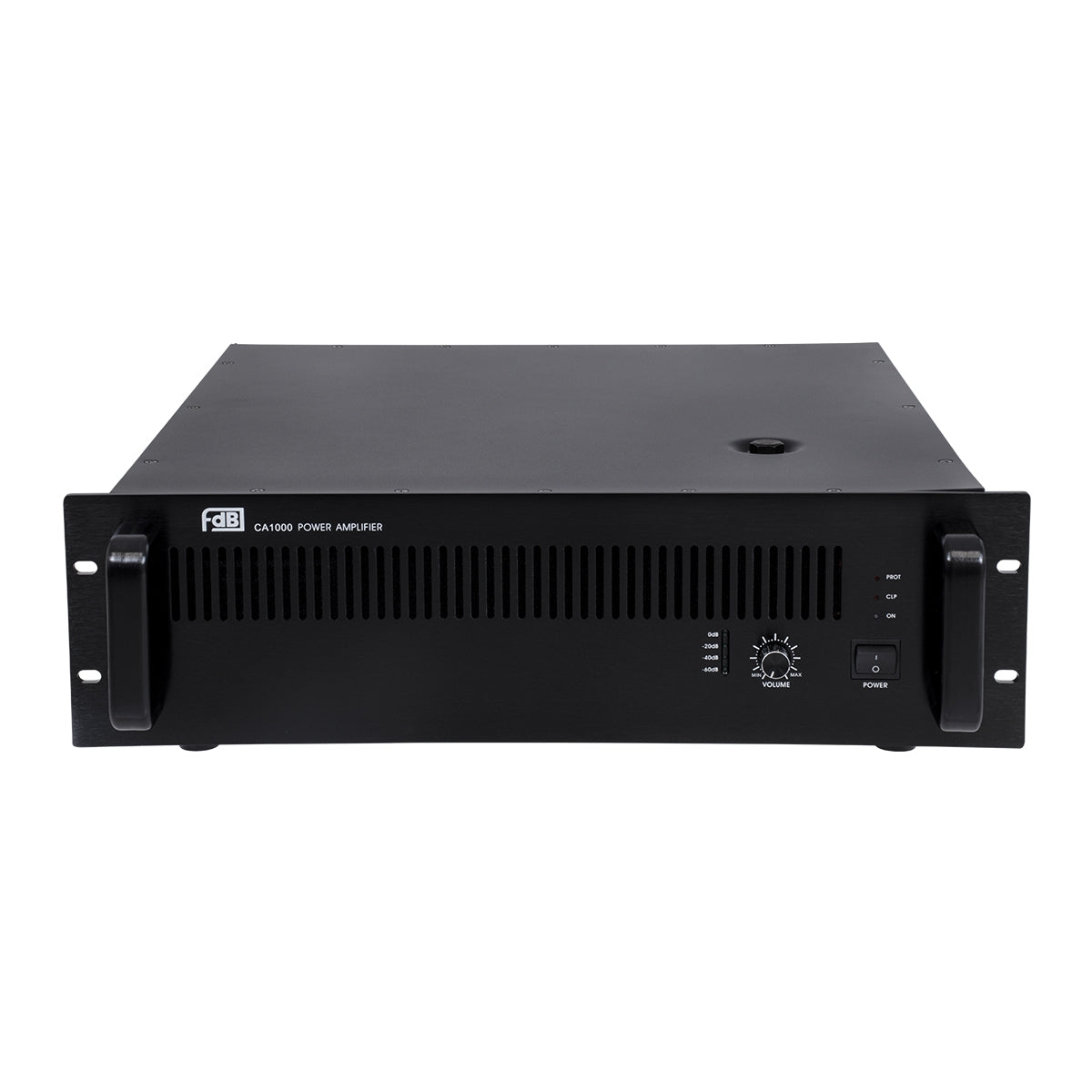 GloboStar® FDB CA1000 98016 Power Amplifier - Επαγγελματικός Ενισχυτής Ηχείων Εγκαταστάσεων 100V - Frequency Response 60Hz-20Khz - AC 220V/50-60Hz - 1000W/4Ω - IP20 - Μαύρο - Μ48.5 x Π45.5 x Υ13.2cm - ledmania.gr