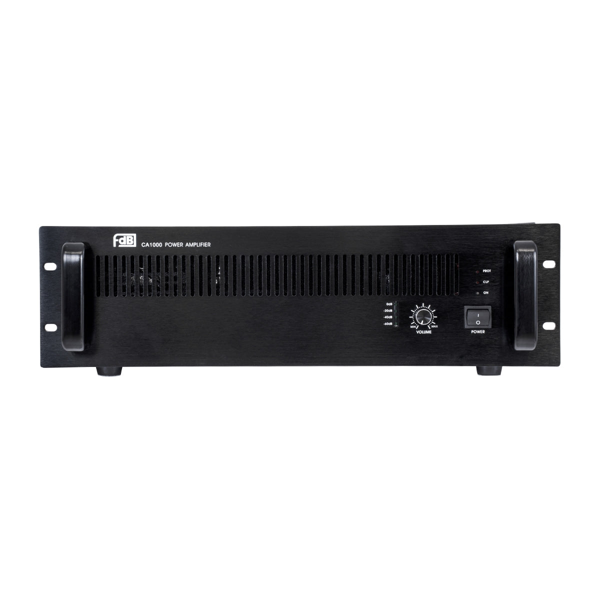 GloboStar® FDB CA1000 98016 Power Amplifier - Επαγγελματικός Ενισχυτής Ηχείων Εγκαταστάσεων 100V - Frequency Response 60Hz-20Khz - AC 220V/50-60Hz - 1000W/4Ω - IP20 - Μαύρο - Μ48.5 x Π45.5 x Υ13.2cm - ledmania.gr