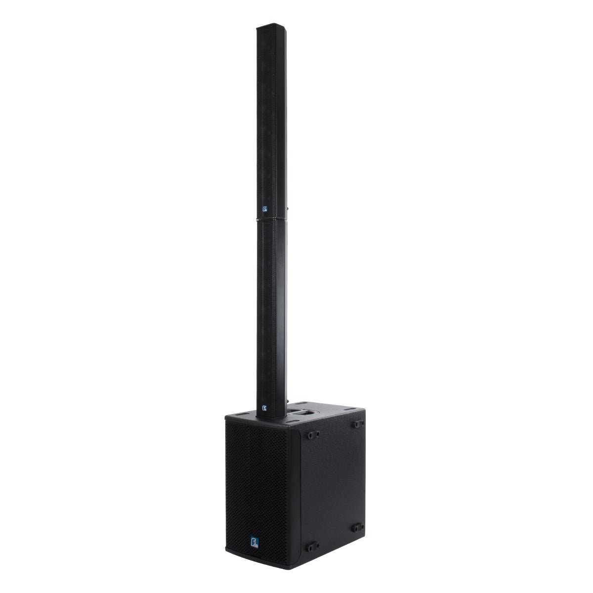 GloboStar® FDB K803 98024 PA Speaker - Παθητικό Ηχείο Column Κολωνάτο Επιτοίχιο & Επιδαπέδιο 8Ω - 200W RMS (800W Peak) - 8 x 3" Inches Mid & HF - IP20 - Μαύρο - Μ10 x Π11 x Υ75cm - Ζεύγος - ledmania.gr