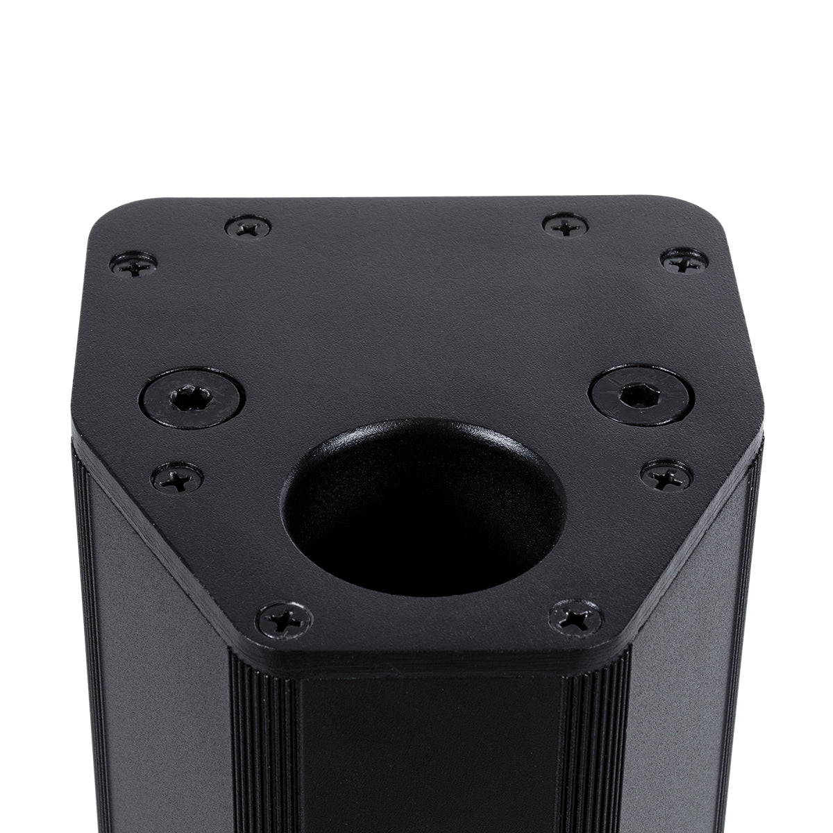 GloboStar® FDB K803 98024 PA Speaker - Παθητικό Ηχείο Column Κολωνάτο Επιτοίχιο & Επιδαπέδιο 8Ω - 200W RMS (800W Peak) - 8 x 3" Inches Mid & HF - IP20 - Μαύρο - Μ10 x Π11 x Υ75cm - Ζεύγος - ledmania.gr