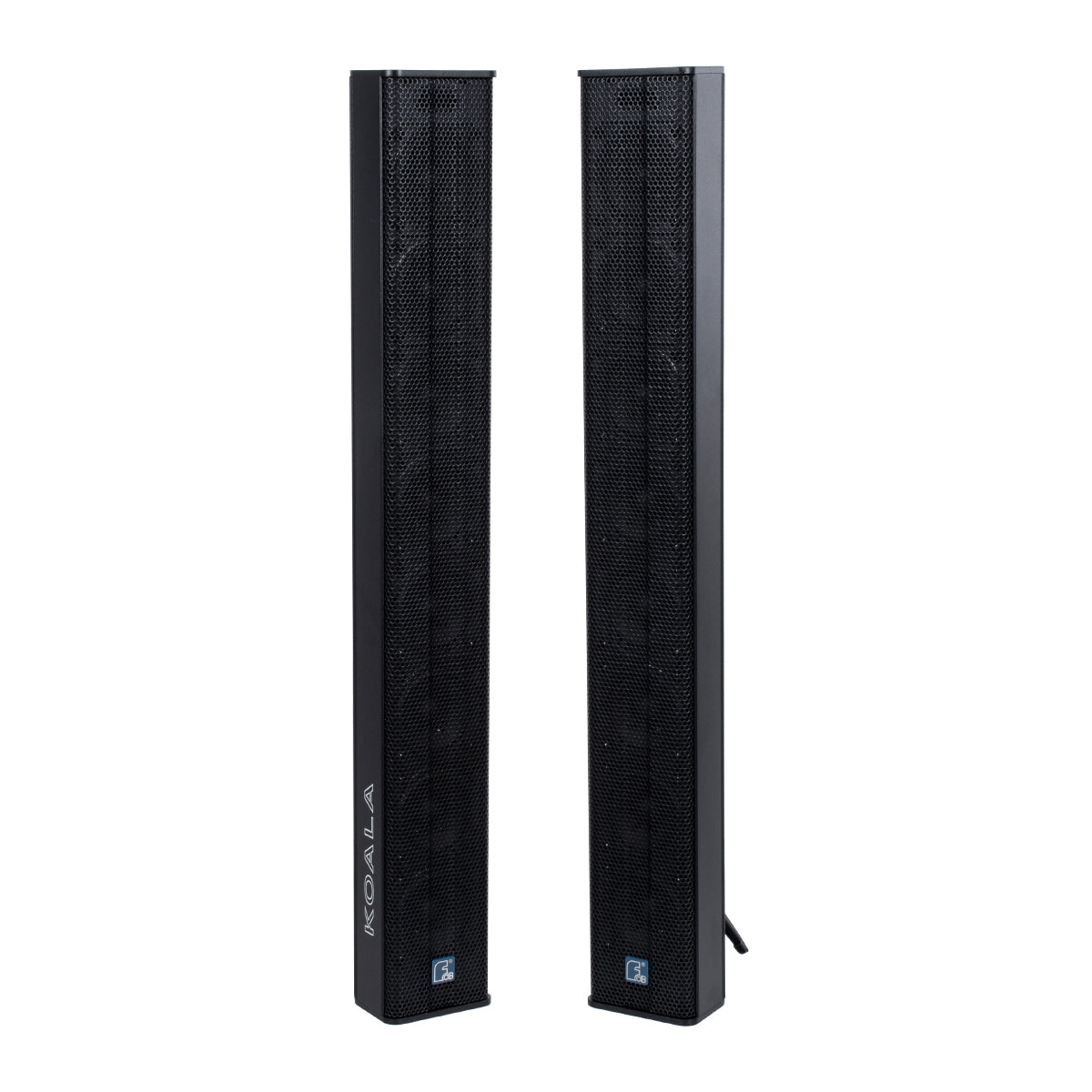 GloboStar® FDB K803 98024 PA Speaker - Παθητικό Ηχείο Column Κολωνάτο Επιτοίχιο & Επιδαπέδιο 8Ω - 200W RMS (800W Peak) - 8 x 3" Inches Mid & HF - IP20 - Μαύρο - Μ10 x Π11 x Υ75cm - Ζεύγος - ledmania.gr