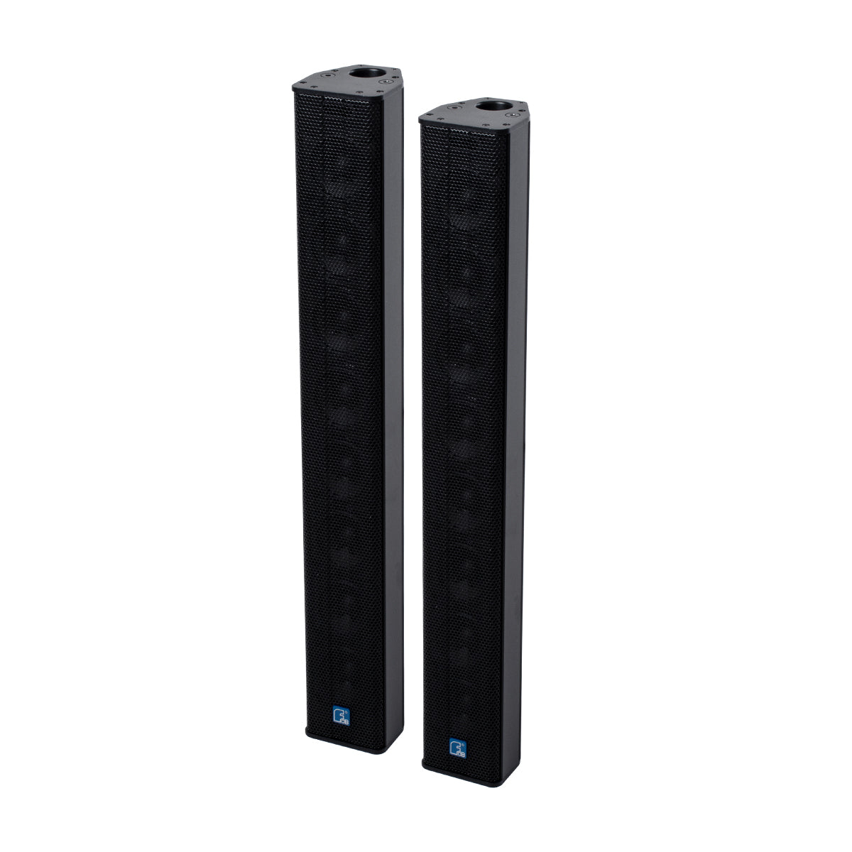 GloboStar® FDB K803+K112BAS 98024-98025-SET PA Column System - Ενεργό Αυτοενισχυόμενο Σετ Ηχείων & Subwoofer Column Κολωνάτο με Ψηφιακό Ενισχυτή FA2.36 AC 220V/50-60Hz - 600W RMS/8Ω + 400W RMS/8Ω (4000W Peak) - IP20 - Μαύρο - Σετ 4 Τεμαχίων - ledmania.gr