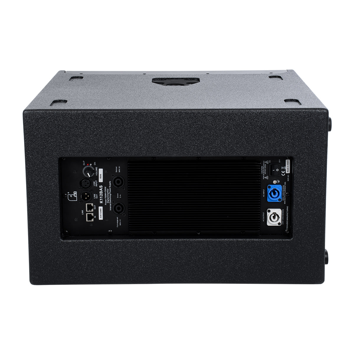GloboStar® FDB K112BAS 98025 PA Speaker - Ενεργό Αυτοενισχυόμενο Subwoofer Column Επιδαπέδιο με Ψηφιακό Ενισχυτή FA2.36 AC 220V/50-60Hz - 300W RMS/8Ω + 600W RMS/8Ω (1400W Peak) - 1 x 12" Inches LF - IP20 - Μαύρο - Μ32.5 x Π51.5 x Υ53.5cm - Ζεύγος - ledmania.gr