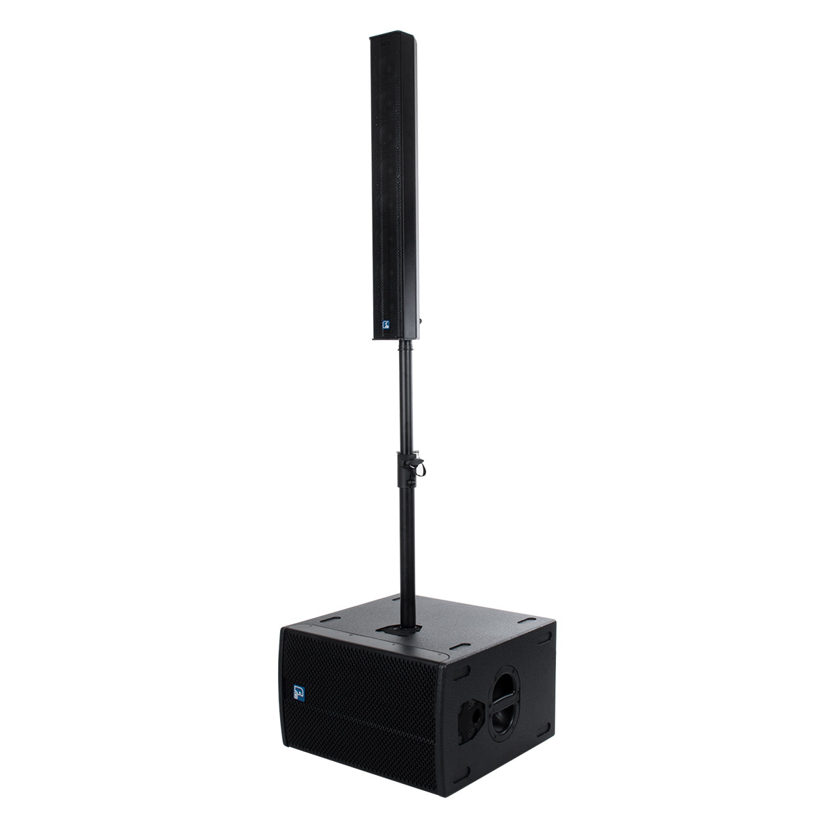 GloboStar® FDB K112BAS 98025 PA Speaker - Ενεργό Αυτοενισχυόμενο Subwoofer Column Επιδαπέδιο με Ψηφιακό Ενισχυτή FA2.36 AC 220V/50-60Hz - 300W RMS/8Ω + 600W RMS/8Ω (1400W Peak) - 1 x 12" Inches LF - IP20 - Μαύρο - Μ32.5 x Π51.5 x Υ53.5cm - Ζεύγος - ledmania.gr