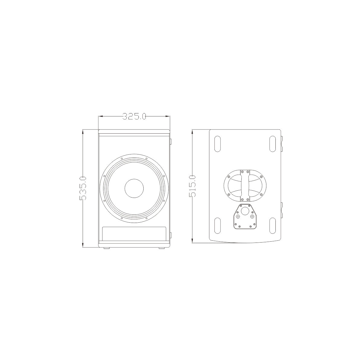 GloboStar® FDB K112BAS 98025 PA Speaker - Ενεργό Αυτοενισχυόμενο Subwoofer Column Επιδαπέδιο με Ψηφιακό Ενισχυτή FA2.36 AC 220V/50-60Hz - 300W RMS/8Ω + 600W RMS/8Ω (1400W Peak) - 1 x 12" Inches LF - IP20 - Μαύρο - Μ32.5 x Π51.5 x Υ53.5cm - Ζεύγος - ledmania.gr