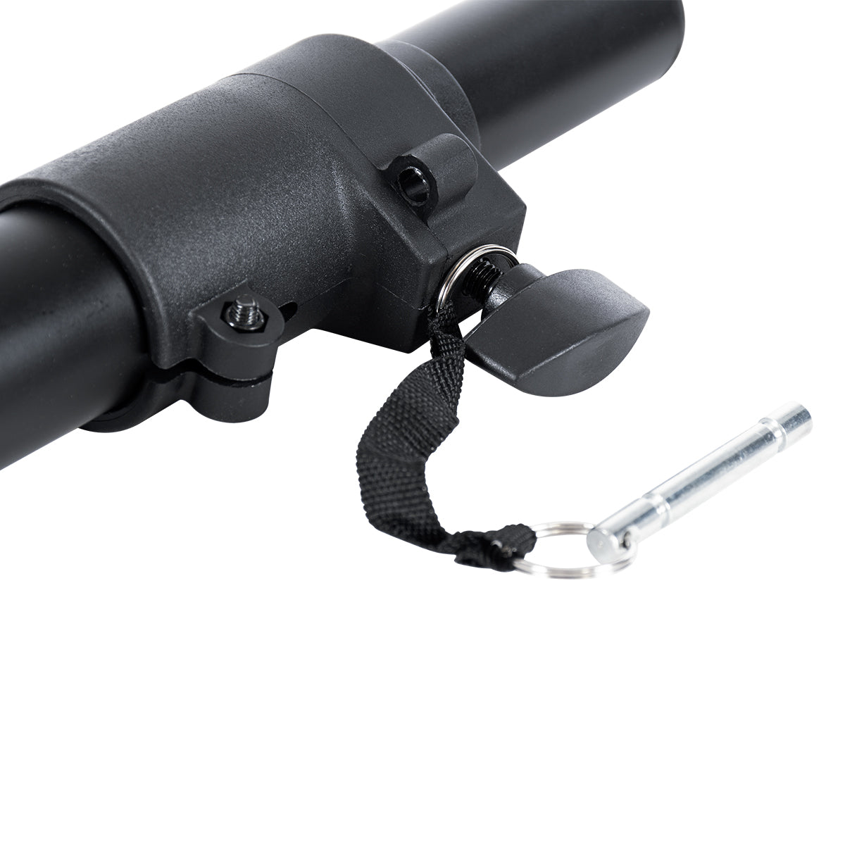 GloboStar® FDB K803-FLPL 98026 Speaker Base Flexible Adjustable Pole - Βάση Ηχείου Ρυθμιζόμενος Σωλήνας για Τοποθέτηση Συστήματος Κολωνάτων Ηχείων K803 με K112BAS - IP20 - Μαύρο - min Φ3.5 x Υ62cm - max Φ3.5 x Υ97cm - Ζεύγος - ledmania.gr