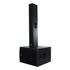 GloboStar® FDB K806 98027 PA Speaker - Παθητικό Ηχείο Column Κολωνάτο Επιτοίχιο & Επιδαπέδιο 6Ω - 480W RMS (1920W Peak) - 6 x 6" Inches Mid & 2 x 1.7" Inches HF - IP20 - Μαύρο - Μ15.8 x Π24.2 x Υ129cm - ledmania.gr