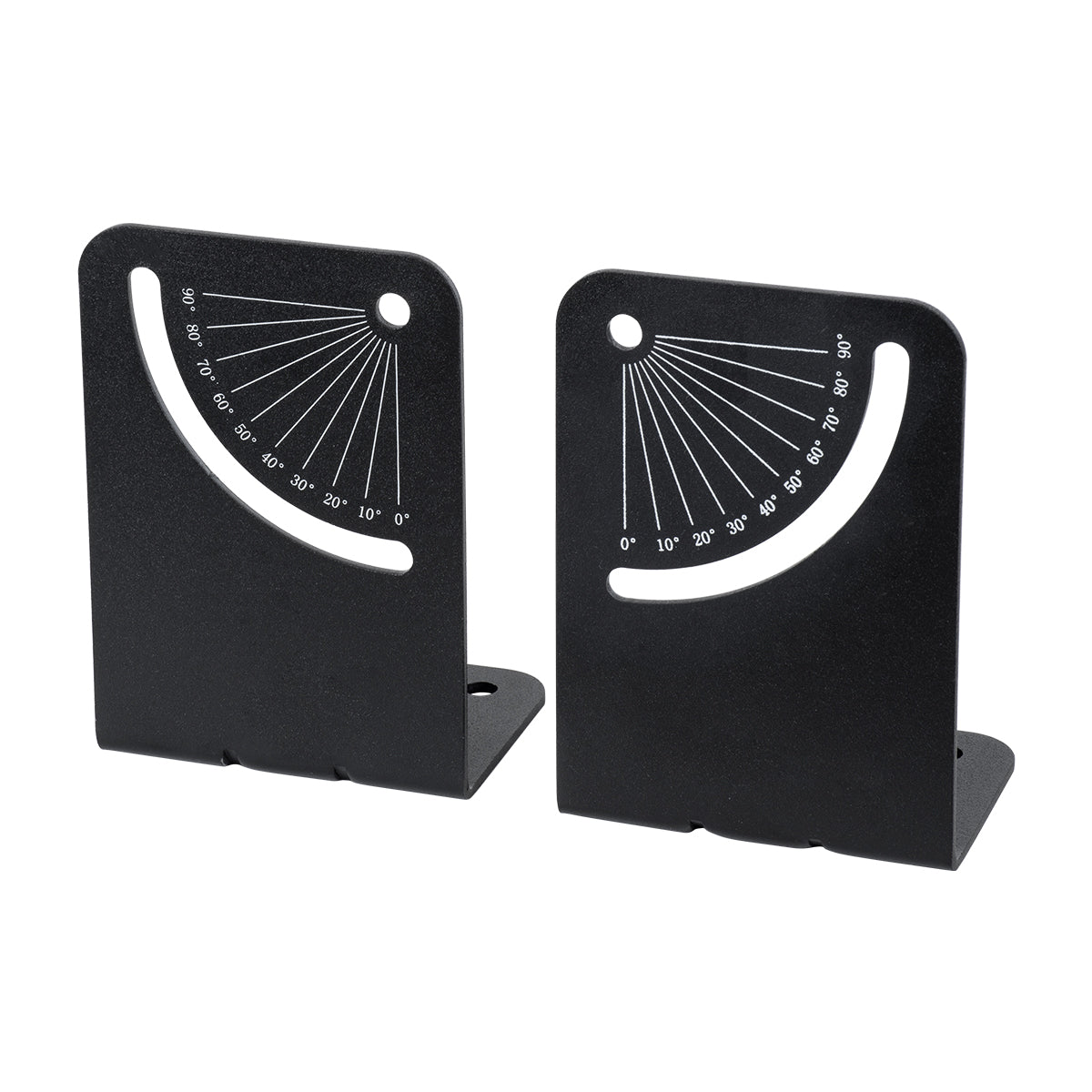 GloboStar® FDB K803-WB7 98029 Speaker Base Wall Bracket - Επιτοίχια Ρυθμιζόμενη Βάση Ηχείου για Τοποθέτηση Συστήματος Κολωνάτων Ηχείων K803 - IP20 - Μαύρο - Μ10 x Π8 x Υ14.5cm - Ζεύγος - ledmania.gr