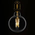 GloboStar® 99013 Λάμπα E27 G125 Γλόμπος LED LONG FILAMENT 8W 880 lm 320° AC 85-265V Edison Retro με Διάφανο Γυαλί Θερμό Λευκό 2700 K Dimmable - ledmania.gr