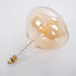 GloboStar® 99027 Λάμπα LED Zig Long Filament E27 R280 BUTTERNUT Γλόμπος 6W 420lm 360° AC 220-240V IP20 Φ28 x Υ41cm Ultra Θερμό Λευκό 2200K με Μελί Γυαλί - Dimmable - 3 Years Warranty - ledmania.gr