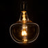 GloboStar® 99028 Λάμπα LED Soft T Spiral Filament E27 BR200 MAROON Γλόμπος 6W 420lm 360° AC 220-240V IP20 Φ20 x Υ25.5cm Ultra Θερμό Λευκό 2200K με Μελί Γυαλί - Dimmable - 3 Years Warranty - ledmania.gr