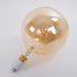 GloboStar® 99029 Λάμπα LED LONG Filament E27 G300 BULETTE Γλόμπος 10W 800lm 360° AC 220-240V IP20 Φ30 x Υ49cm Ultra Θερμό Λευκό 2200K με Μελί Γυαλί - Dimmable - 3 Years Warranty - The Bigger Bulb in Greece - ledmania.gr