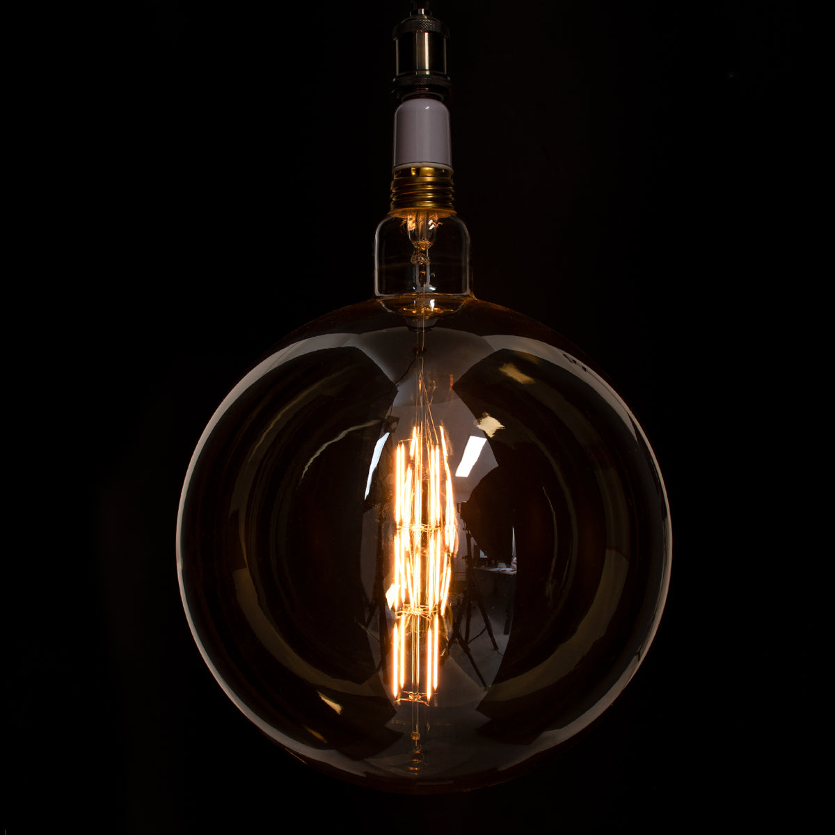 GloboStar® 99030 Λάμπα LED LONG Filament E27 G380 ORBITAL Γλόμπος 10W 800lm 360° AC 220-240V IP20 Φ38 x Υ55cm Ultra Θερμό Λευκό 2200K με Μελί Γυαλί - Dimmable - 3 Years Warranty - The Bigger Bulb in Greece - ledmania.gr