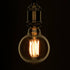 GloboStar® 99041 Λάμπα E27 G95 Γλόμπος LED LONG FILAMENT 12W 1260 lm 320° AC 85-265V Edison Retro με Μελί Γυαλί Ultra Θερμό Λευκό 2200 K Dimmable - ledmania.gr