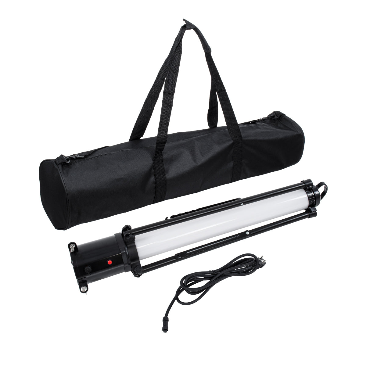 GloboStar® 99051 WORKING LIGHT LED Επαγγελματικό Φωτιστικό Εργασίας - Δυνατότητα Τοποθέτησης με Τρίποδο ή Κρεμαστό - 65W 6000lm 360° AC 220-240V IP65 με Αντοχή Κρούσης IK08 Φ70 x Υ130cm Ψυχρό Λευκό 6500K - 3 Years Warranty - ledmania.gr
