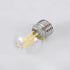 GloboStar® 99052 Λάμπα LED Long Filament E27 G45 Γλομπάκι 6W 660lm 360° AC 220-240V IP20 Φ4.5 x Υ7.5cm Φυσικό Λευκό 4000K με Διάφανο Γυαλί - Dimmable - 3 Years Warranty - ledmania.gr