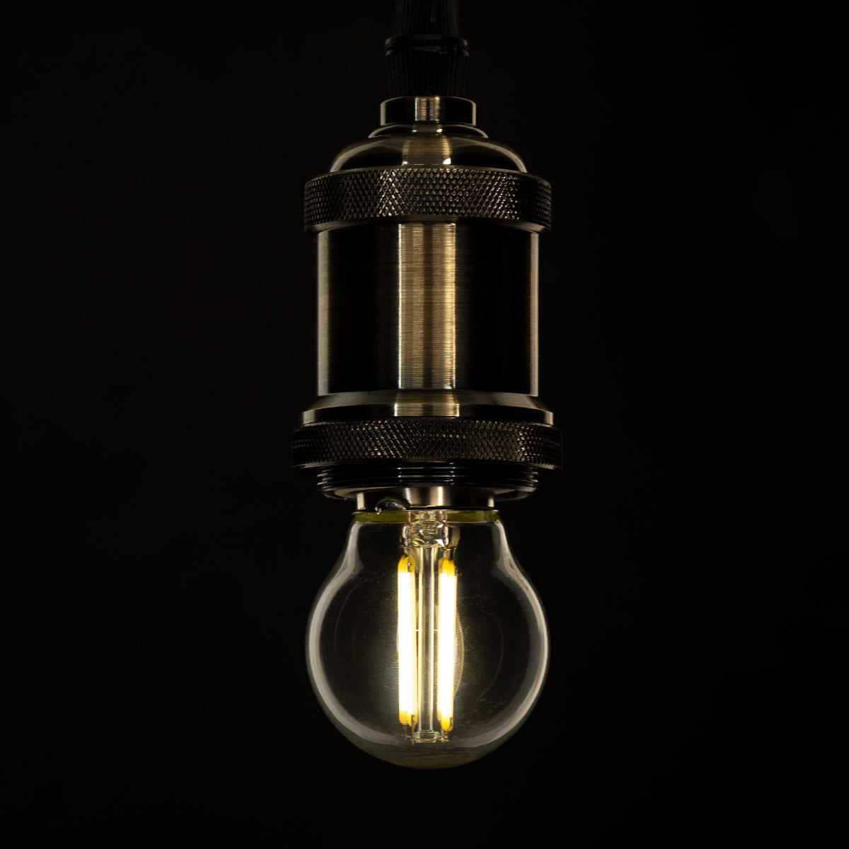 GloboStar® 99052 Λάμπα LED Long Filament E27 G45 Γλομπάκι 6W 660lm 360° AC 220-240V IP20 Φ4.5 x Υ7.5cm Φυσικό Λευκό 4000K με Διάφανο Γυαλί - Dimmable - 3 Years Warranty - ledmania.gr