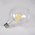 GloboStar® 99055 Λάμπα LED Long Filament E27 G125 Γλόμπος 12W 1320lm 360° AC 220-240V IP20 Φ12.5 x Υ18cm Φυσικό Λευκό 4000K με Διάφανο Γυαλί - Dimmable - 3 Years Warranty - ledmania.gr