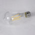 GloboStar® 99056 Λάμπα LED Long Filament E27 ST64 Αχλάδι 10W 1100lm 360° AC 220-240V IP20 Φ6.4 x Υ14cm Φυσικό Λευκό 4000K με Διάφανο Γυαλί - Dimmable - 3 Years Warranty - ledmania.gr
