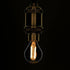 GloboStar® 99063 Λάμπα E14 G45 Γλομπάκι LED FILAMENT 4W 400 lm 320° AC 85-265V Edison Retro με Φιμέ Γυαλί Θερμό Λευκό 2700 K Dimmable - ledmania.gr