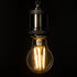 GloboStar® 99083 Λάμπα LED Long Filament E27 A60 Γλόμπος 4W 840lm 360° AC 220-240V IP20 Φ6 x Υ11cm Θερμό Λευκό 2700K με Διάφανο Γυαλί - Pro Series 210lm/W - A Ενεργειακή Κλάση - 3 Χρόνια Εγγύηση - ledmania.gr