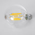 GloboStar® 99088 Λάμπα LED Long Filament E27 G95 Γλόμπος 7W 1470lm 360° AC 220-240V IP20 Φ9.5 x Υ13.8cm Θερμό Λευκό 2700K με Διάφανο Γυαλί - Pro Series 210lm/W - A Ενεργειακή Κλάση - 3 Χρόνια Εγγύηση - ledmania.gr