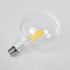 GloboStar® 99089 Λάμπα LED Long Filament E27 G125 Γλόμπος 7W 1470lm 360° AC 220-240V IP20 Φ12.5 x Υ13.8cm Θερμό Λευκό 2700K με Διάφανο Γυαλί - Pro Series 210lm/W - A Ενεργειακή Κλάση - 3 Χρόνια Εγγύηση - ledmania.gr