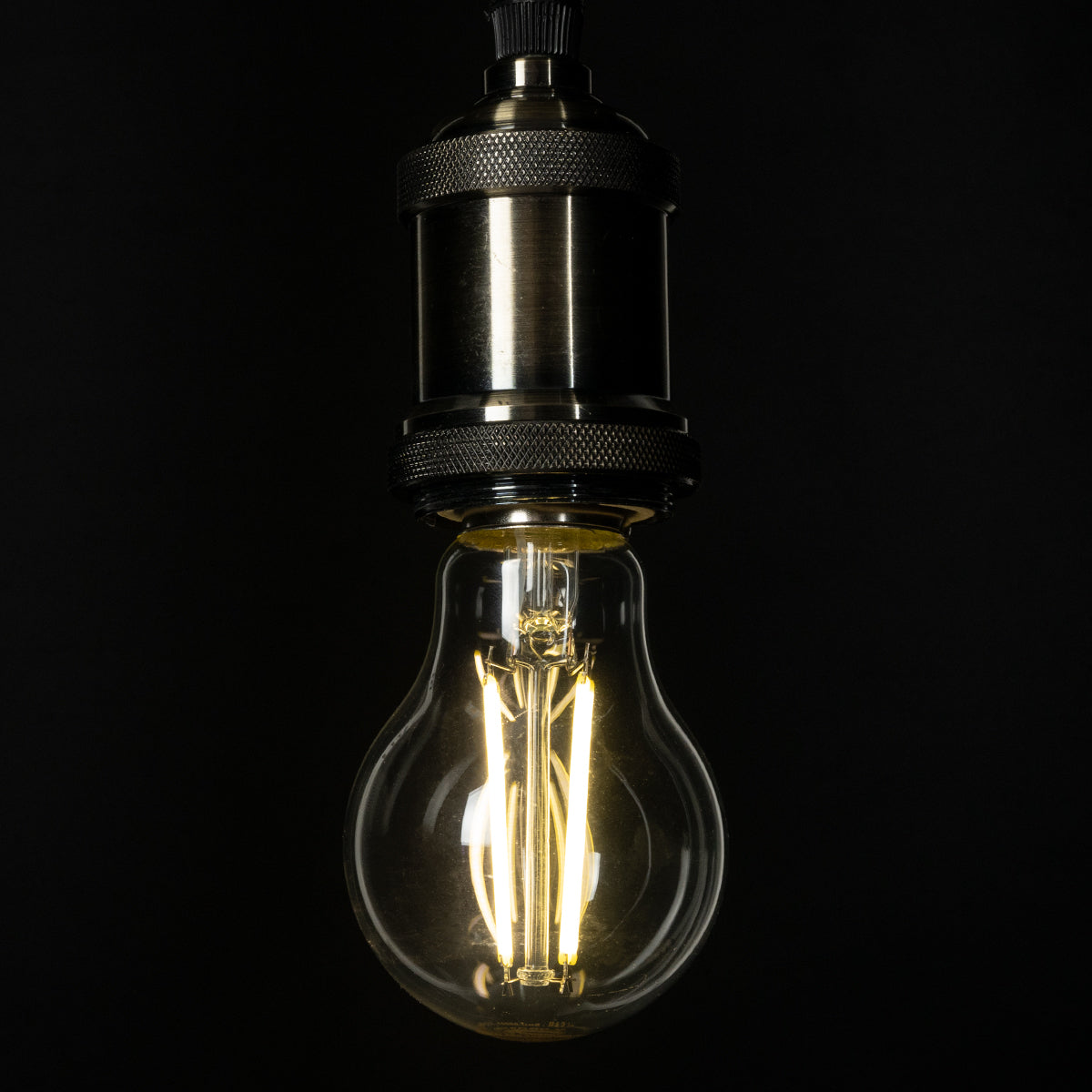 GloboStar® 99091 Λάμπα LED Long Filament E27 A60 Γλόμπος 4W 840lm 360° AC 220-240V IP20 Φ6 x Υ11cm Φυσικό Λευκό 4000K με Διάφανο Γυαλί - Pro Series 210lm/W - A Ενεργειακή Κλάση - 3 Χρόνια Εγγύηση - ledmania.gr
